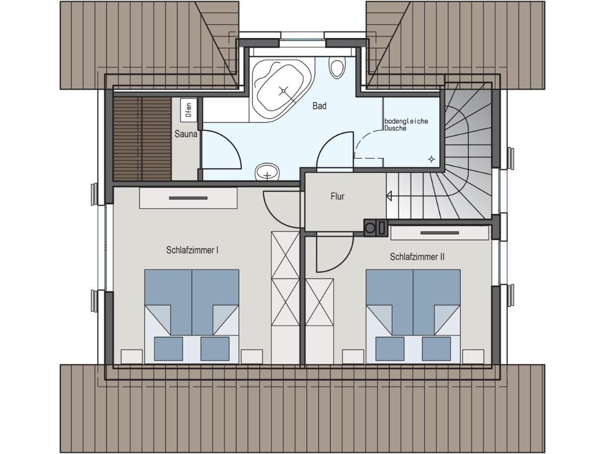 Ferienhaus Seeschwalbe 33 Fuhlendorf  Esterno foto